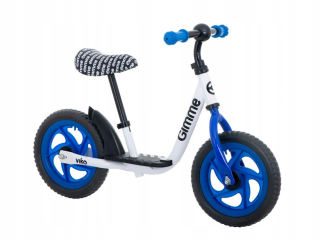 Gimme Viko 12" balančný bicykel White, Blue
